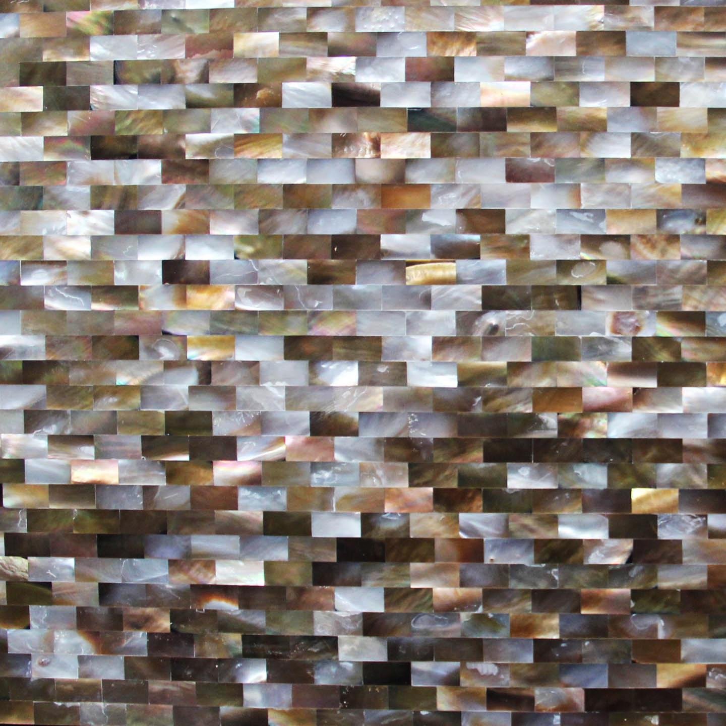 磚形企鵝貝馬賽克瓷磚
