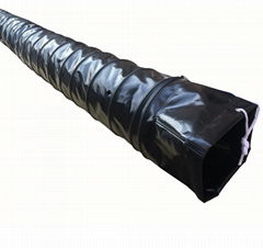 Air Distribution Duct with Holes  PVC Flexible Ducting  