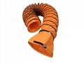 Flexible Duct Hose with Buckle and Belt Coupling   Flexible Ducting supplier 