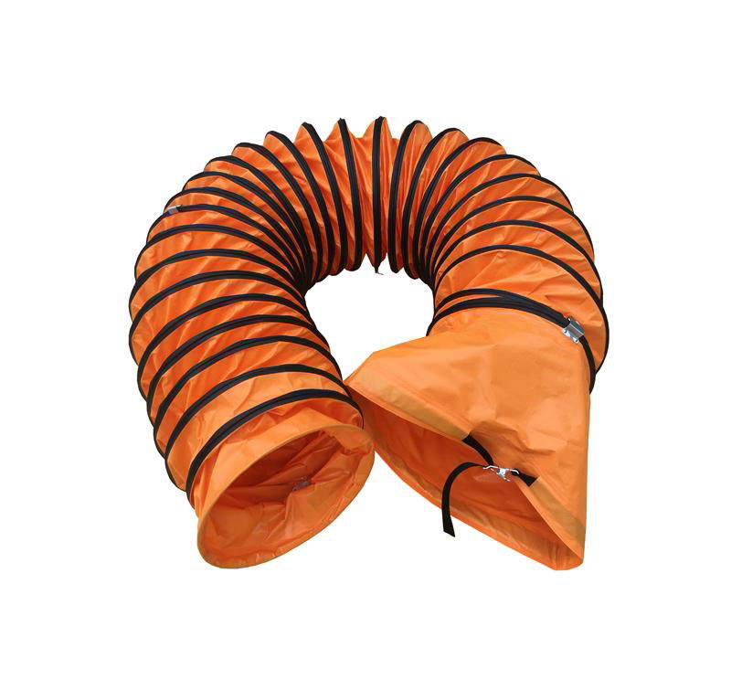 Flexible Duct Hose with Buckle and Belt Coupling   Flexible Ducting supplier  2