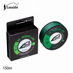 150 m Wholesale price PE braided wire 8x braided fishing line