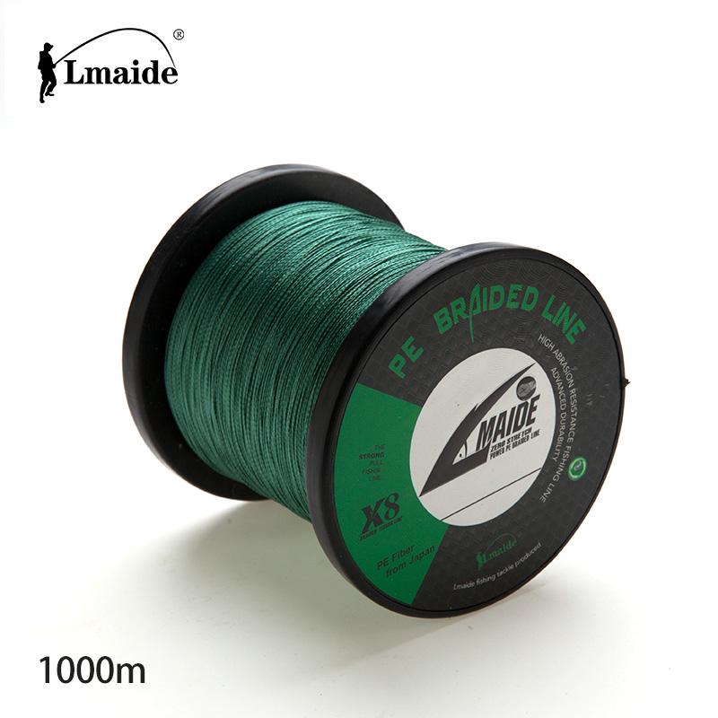 1000 m Wholesale price PE braided wire 8x braided fishing line 2