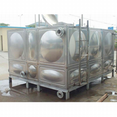 Stainless steel water tank, square , fire，civil air defense splicing and welding