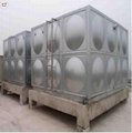 Stainless steel water tank, square , fire，civil air defense splicing and welding 3