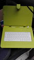 USB keyboard lether case for tablet pc 1