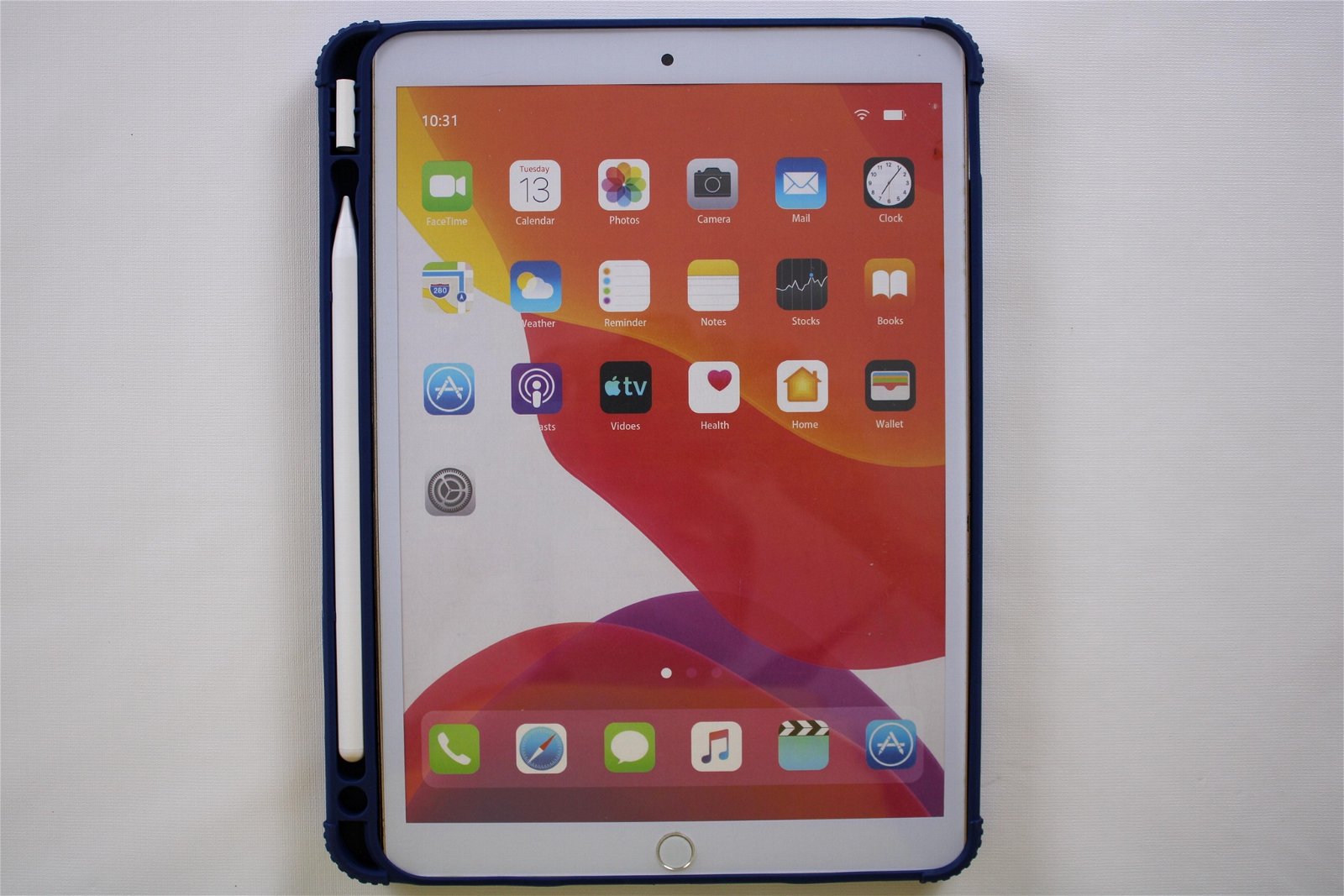 Designed for iPad 10.8 2020 Silicone Case, Cover 4
