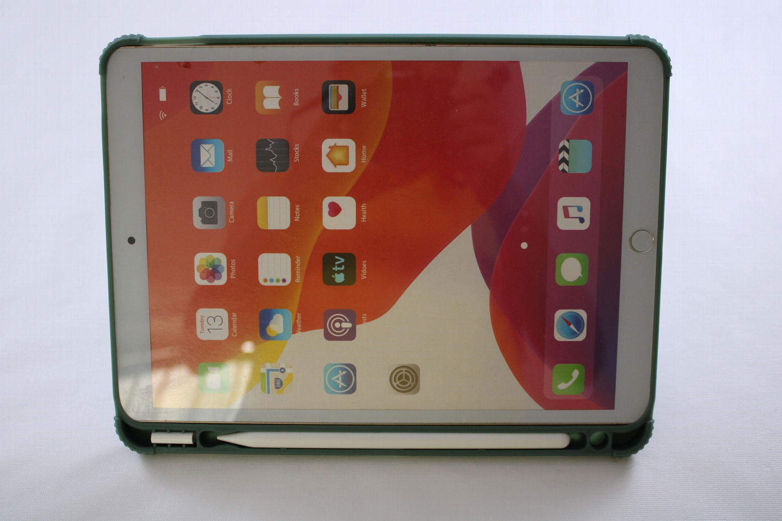 Designed for iPad 10.8 2020 Silicone Case, Cover 5