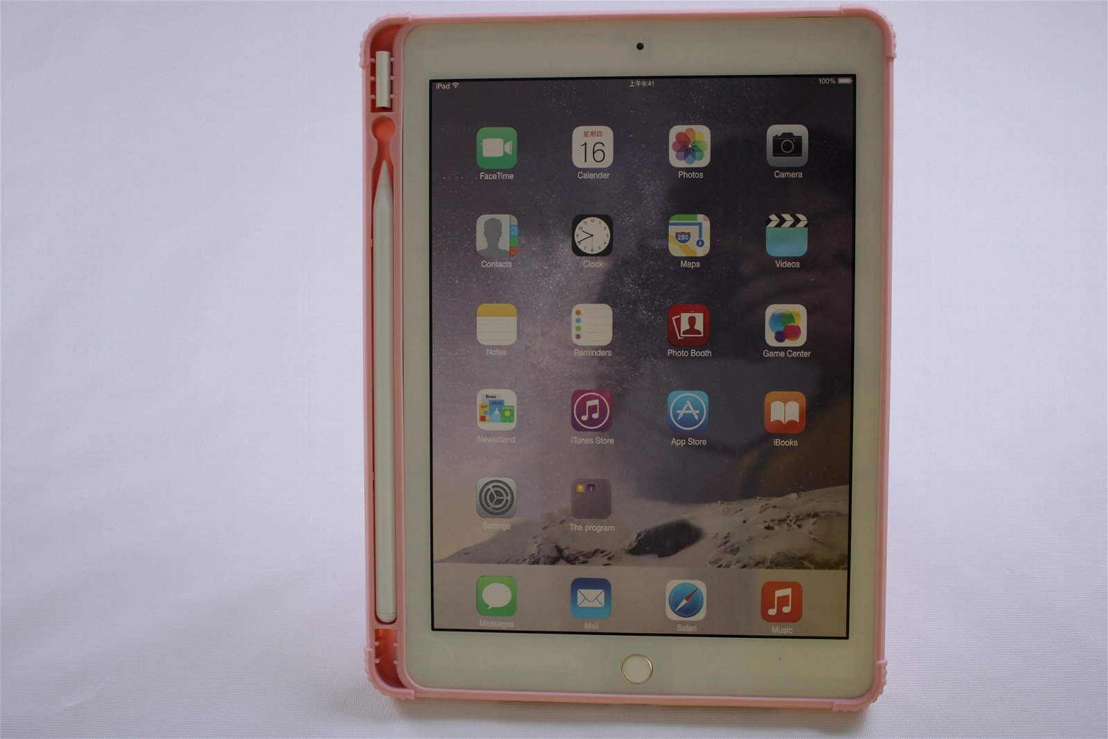 Designed for iPad 9.7  Silicone Case, protect Cover