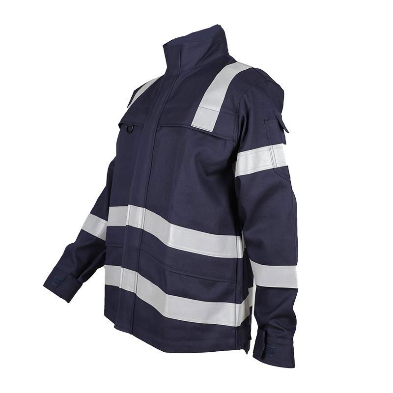 Construction Industry CVC Flame Retardant Protective Jacket 2