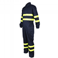 Offshore Anti-flame work coveralls with reflective tape 2