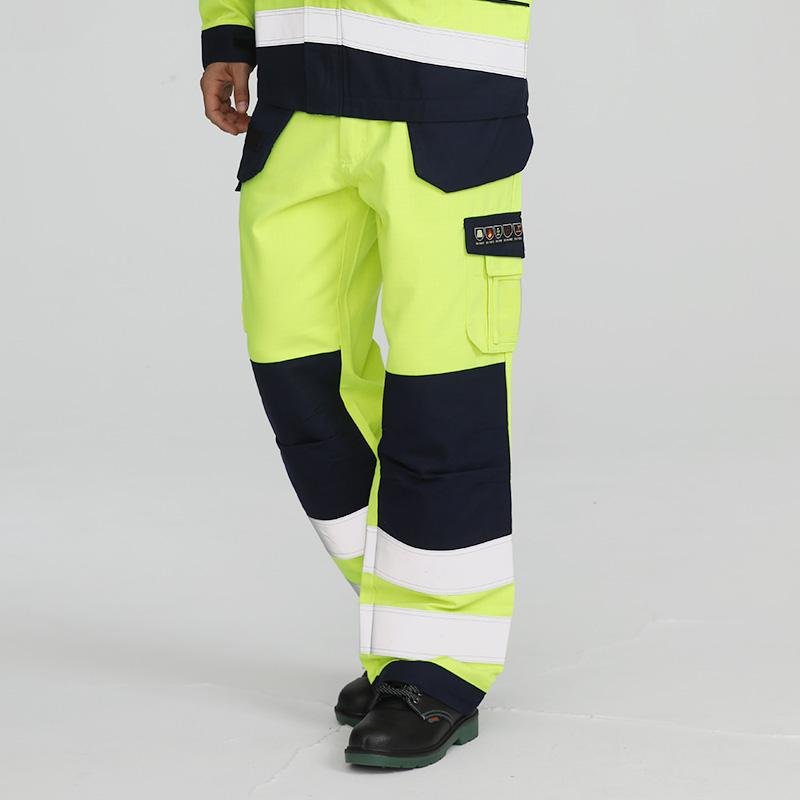Hi -Vis flame retardant cargo pants for men 2