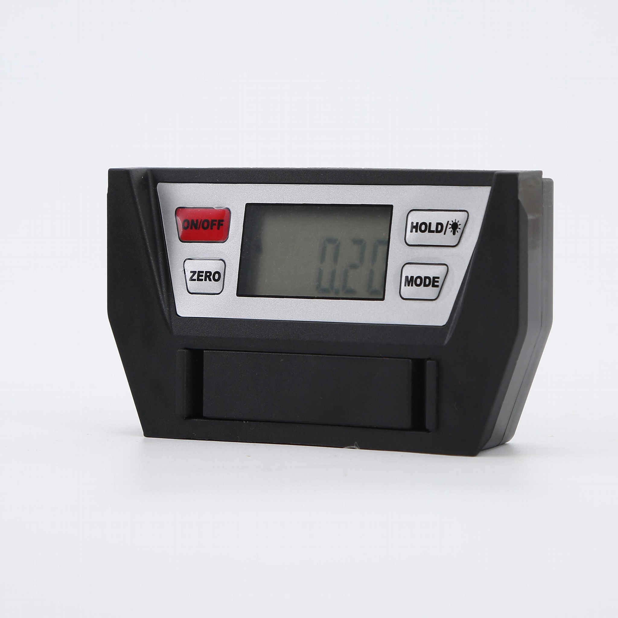 数显水平尺模组 高精度电子坡度仪组件 数显带背光坡度计