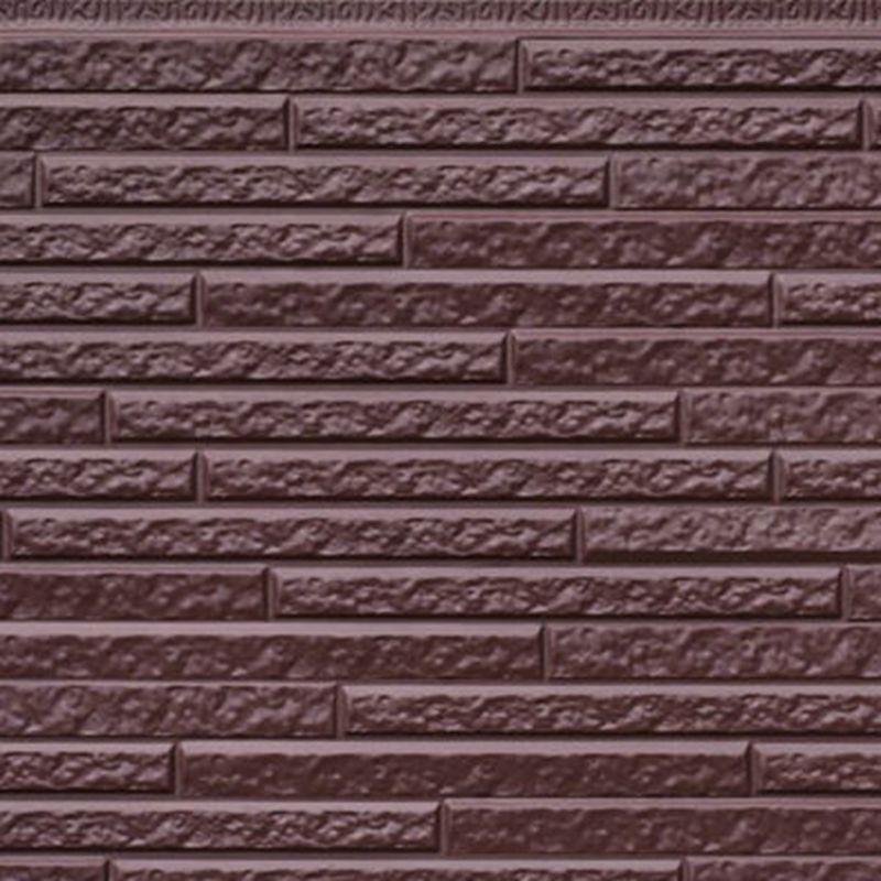 Construction materials embossed pu foam Wall Panel  5