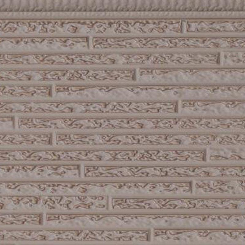 Construction materials embossed pu foam Wall Panel 
