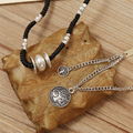 fashion Vintage Punk jewelry Multi layered life tree  pendant Necklace 3