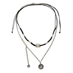 fashion Vintage Punk jewelry Multi layered Link Chain love Key Pendant Necklace 