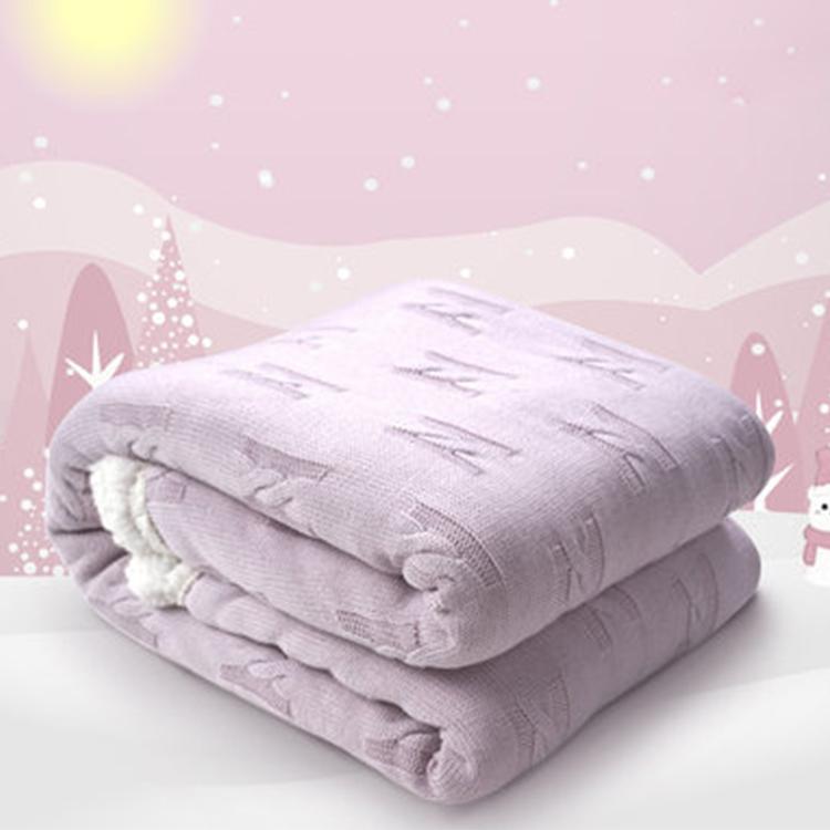 Custom Super Soft Coral Velvet Baby Blanket Children Nap Blanket BL
