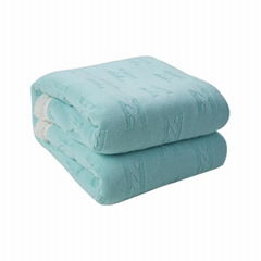 Custom Super Soft Coral Velvet Baby Blanket Children Nap Blanket