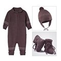 Wholesale 100% Cotton Baby Clothes Soft Stylish Baby Winter Romper Set Baby Romp 2