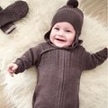 Wholesale 100% Cotton Baby Clothes Soft Stylish Baby Winter Romper Set Baby Romp 5