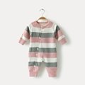 knitted newborn 100% cotton baby rompers infant toddlers clothing pajama romper  3