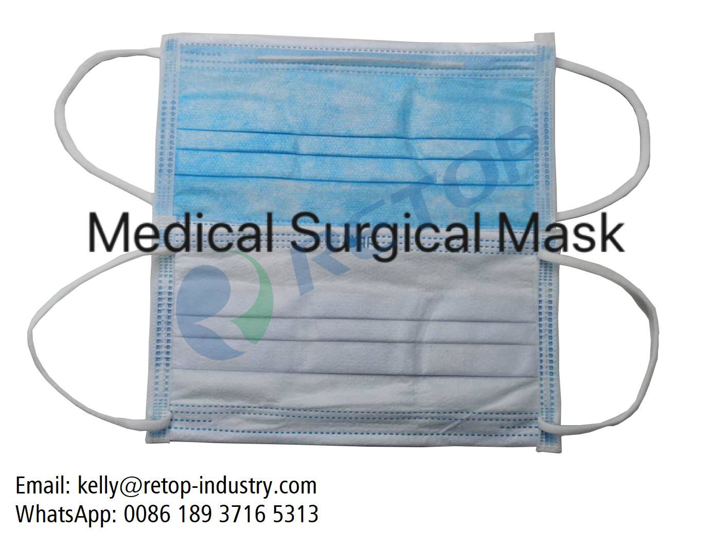 Non Woven face mask medical surgical Disposable 3ply face surgical mask 2