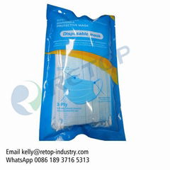 Disposable Cheap Non-woven Face Mask 3ply Earloop Style Civilian Use Face Mask