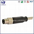 Waterproof connector and Wire M8 Screw Type Unshielded for automotive wire harne