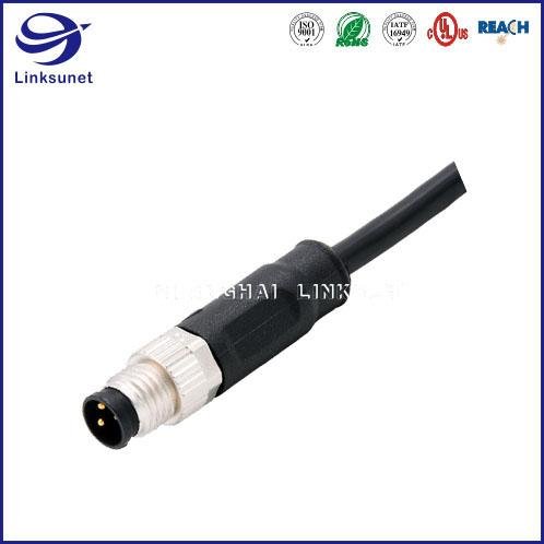 Waterproof connector and Wire M8 Screw Type Unshielded for automotive wire harne 2