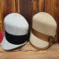 100% Wool Felt Cap 5