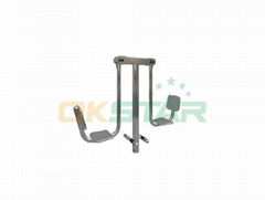 urban park workout equipment Leg press double