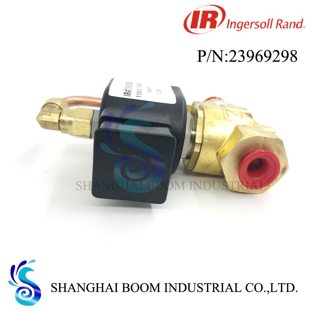P/N23969298 spare parts for Ingersoll Rand air compressor drain solenoid valve s 3