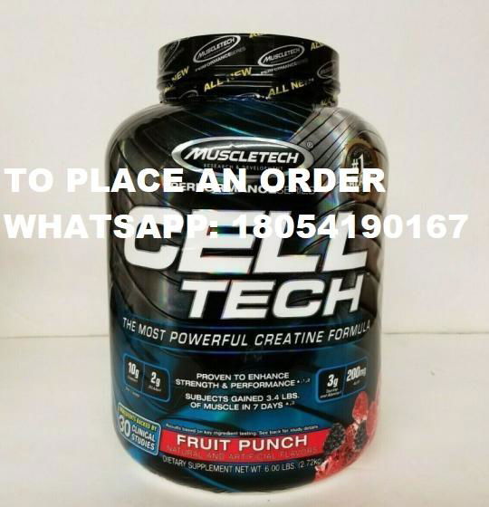 MuscleTech Cell Tech Creatine Monohydrate Formula Powder 6 Lbs