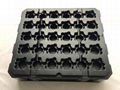 protective plastic blister trays black