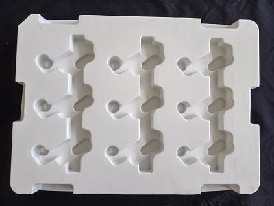 white customized recyclable PET blister pack  blister packing trays material PET 1