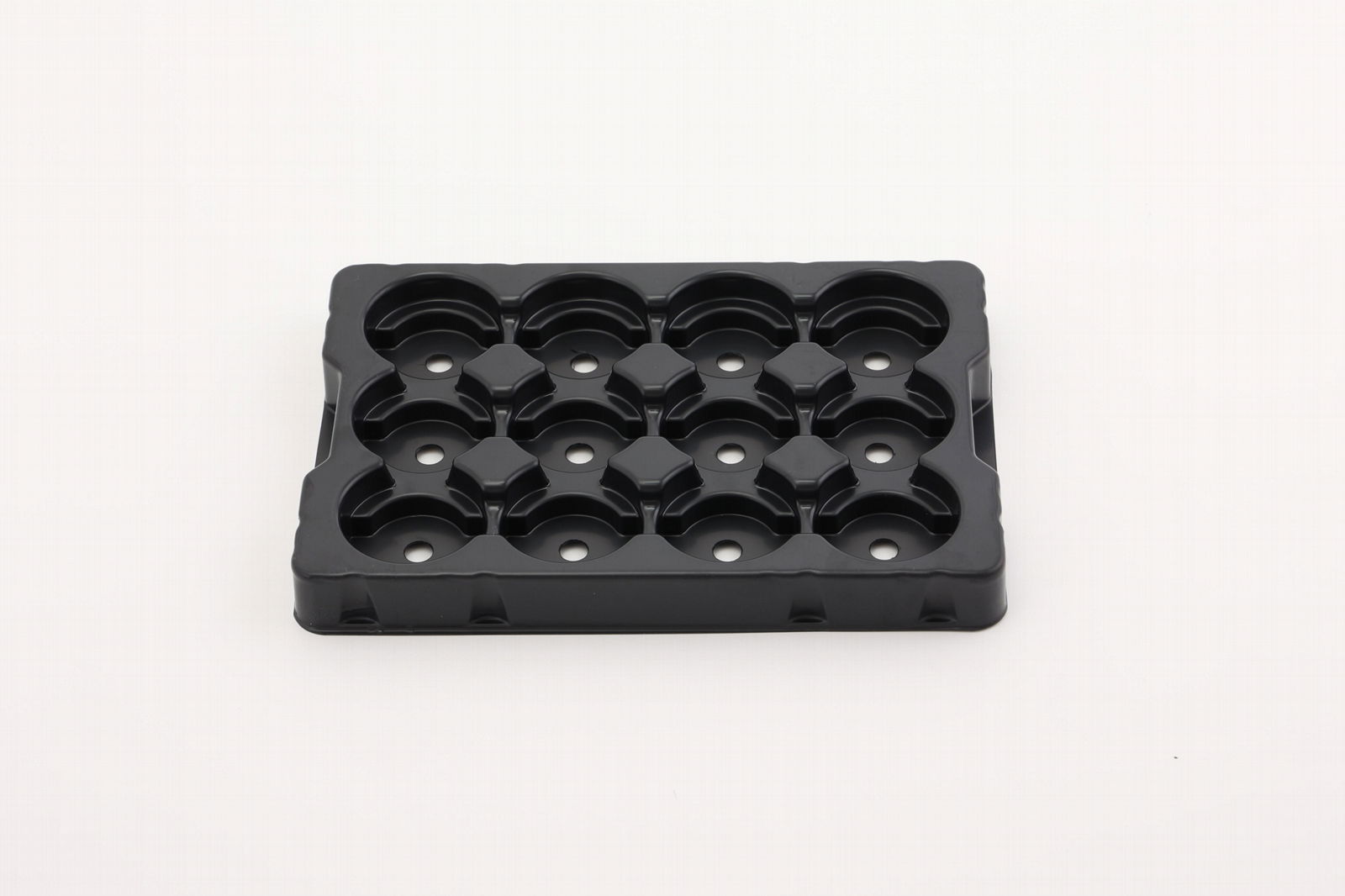 recyclable PET black plastic blister trays  vaccum forming punch blister pallets