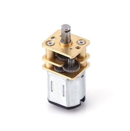 N20 High Torque Brush Motor DC Geared Motor 200rpm Brush Gearbox Motor for Door  2