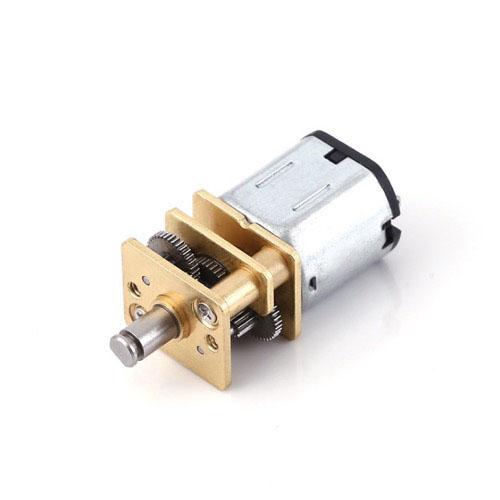 N20 High Torque Brush Motor DC Geared Motor 200rpm Brush Gearbox Motor for Door  5