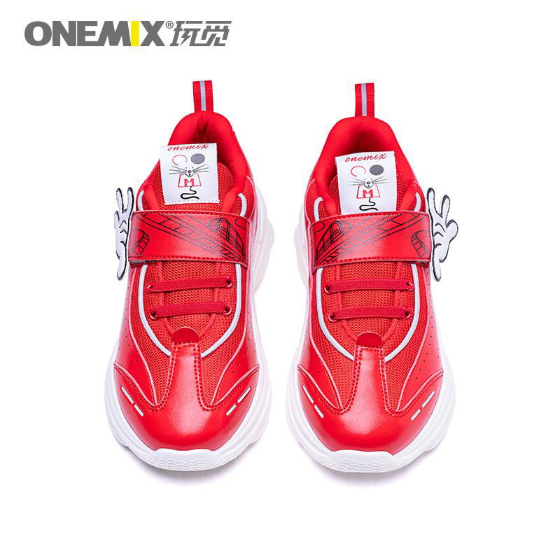 Red color men sport shoes running shoe