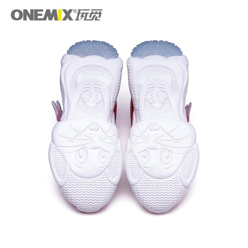 Red color men sport shoes running shoe 3