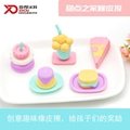 Soododo XD1909 Puzzle Dessert Cake Eraser 3