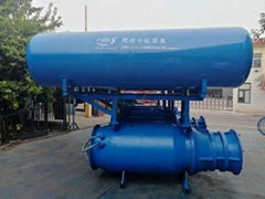 Buoy axial-flow pump