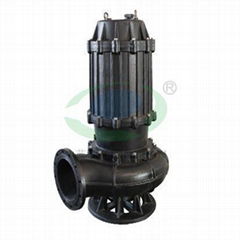 Stirred sewage pump