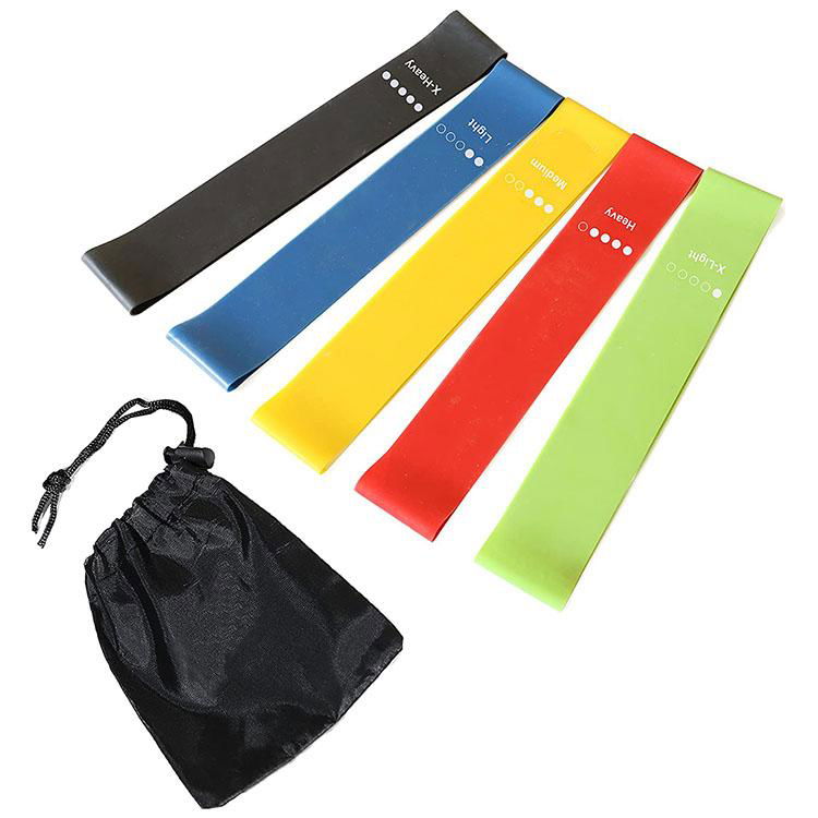 Gym Fitness Exercise Resistance Loop Bands Set 3