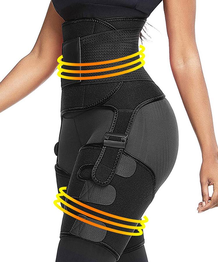 High Waist Neoprene Butt Lifter Thigh Booty Thigh Waist Trainer 3