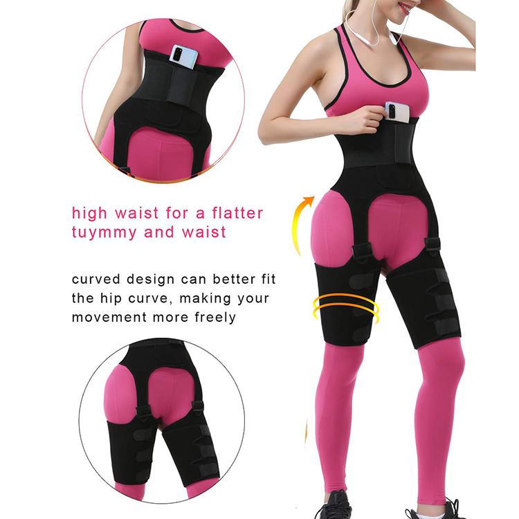 High Waist Neoprene Butt Lifter Thigh Booty Thigh Waist Trainer 5