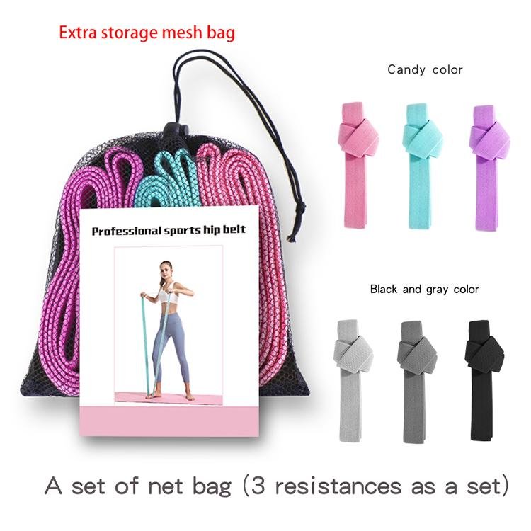 Fabric Pull Up Assist Long Resistance Bands 4
