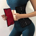 9 Steel Bone Women Latex Waist Trainer