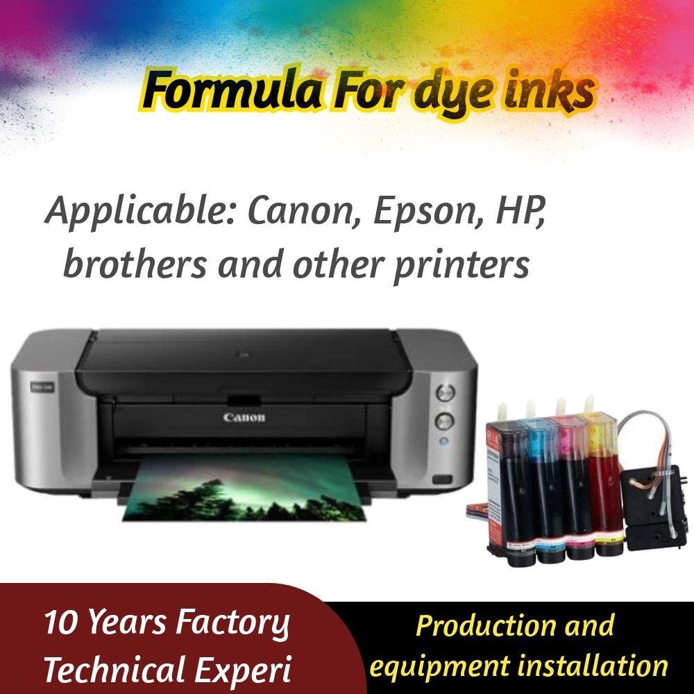 Desktop dye printer ink formula for sale 3