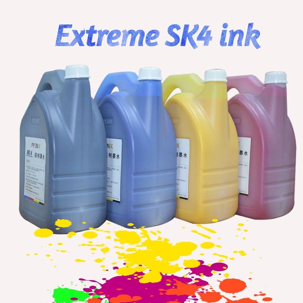 SK4 solvent ink challenger Cyber Seiko inkjet printer ink 5